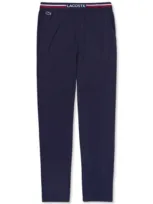 Lacoste Men's Multicolor Waist Pajama Pants In Blue