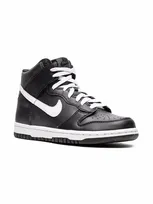 Nike Kids' Dunk Hi Sneakers In Black