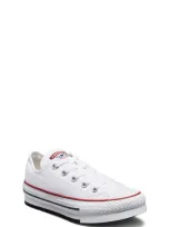 Converse Kids' Chuck Taylor® All Star® Eva Lift Sneaker In White/ Garnet/ Navy