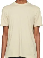 Tom Ford Beige Embroidered T-shirt In Neutrals