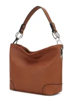 Mkf Collection By Mia K Emily Soft Vegan Leather Hobo Handbag In Multi