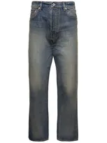 Kenzo Asagao Straight Jeans In Blue