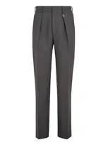 Fendi Trousers In Gray