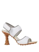 Sunnei 1000chiodi High-heel Sandals In White