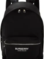 Burberry Black Nylon Backpack