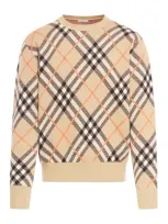 Burberry Sweater In Nude & Neutrals