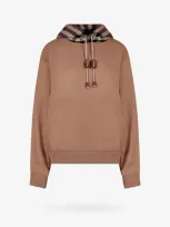 Burberry Woman Sweatshirt Woman Beige Sweatshirts In Cream