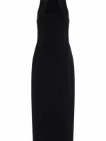 Cult Gaia Rita Jersey Midi Dress In Black