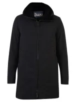 Herno Hooded Jacket In Black