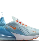 Nike Kids' Boys  Air Max 270 In Glacier Blue/total Orange/aquarious Blue