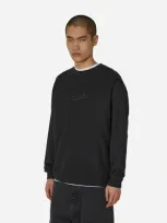 Nike Flight Mvp Fleece Crewneck Sweatshirt In Black