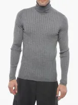 Prada Cashmere Turtleneck In Slate Gray