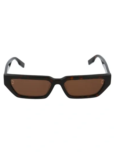 Mcq By Alexander Mcqueen Mq0302s Sunglasses In 002 Havana Havana Brown