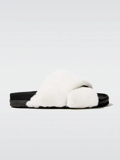 Roam Mini Cloud - White Fuzzy - Size 36