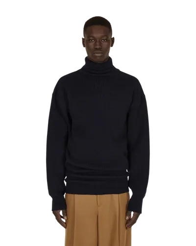 Hed Mayner Turtleneck Sweater In Navy