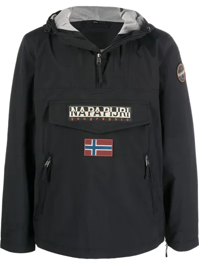 Napapijri Napapirji Rainforest Winter 3 Jacket In Black