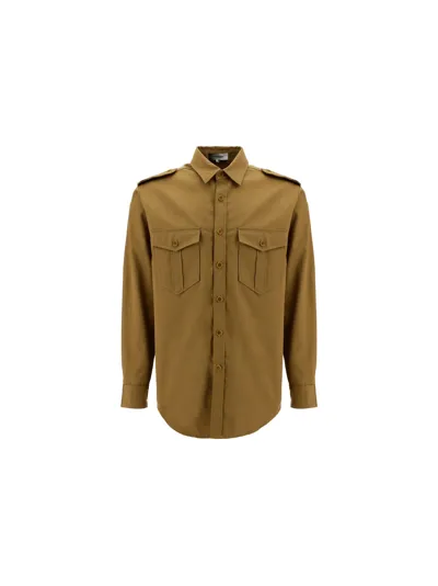 Isabel Marant Pomili Overshirt In Green