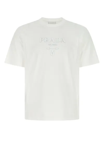 Prada Maglia-l Nd  Male In White