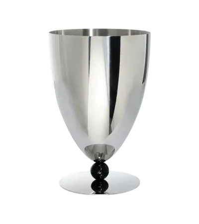 Sambonet Penelope Stainless Steel Wine Cooler In Silber