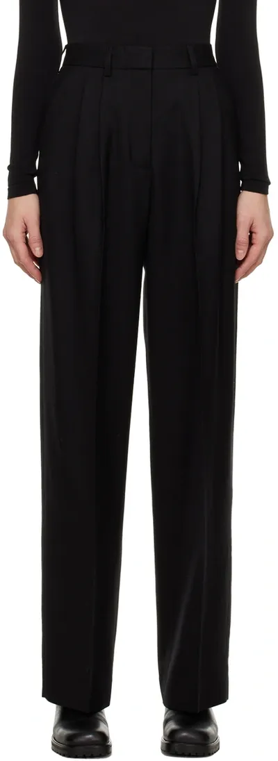 House Of Dagmar Black Valentina Trousers