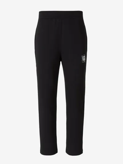 Opening Ceremony Warped Logo Printed Sweatpants In Black