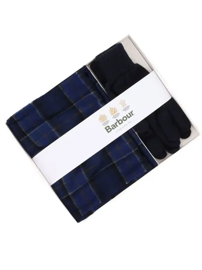 Barbour Check Printed Scarf In Multi