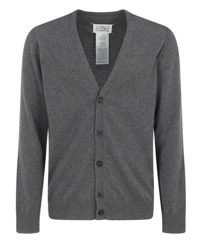 Maison Margiela Cardigan In Grey