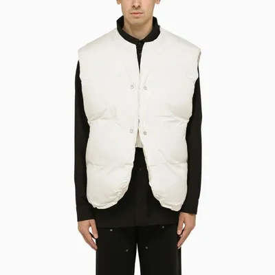 032c The Ultimate Sleeveless Puffer Jacket In White