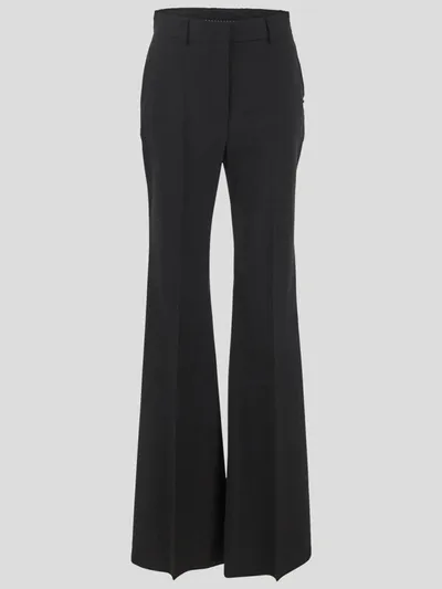 Sportmax Hangar Flared Trousers In Black