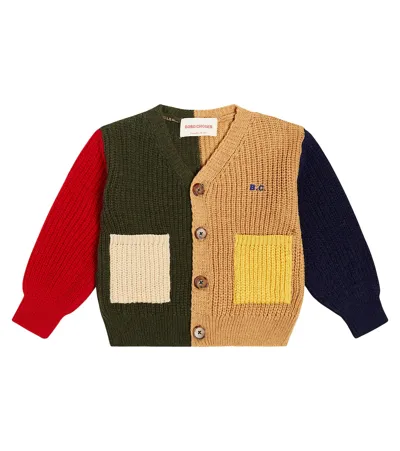 Bobo Choses Baby Cardigan Aus Einem Wollgemisch In Multicolor