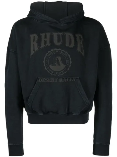 Rhude Black Desert Valley Hoodie