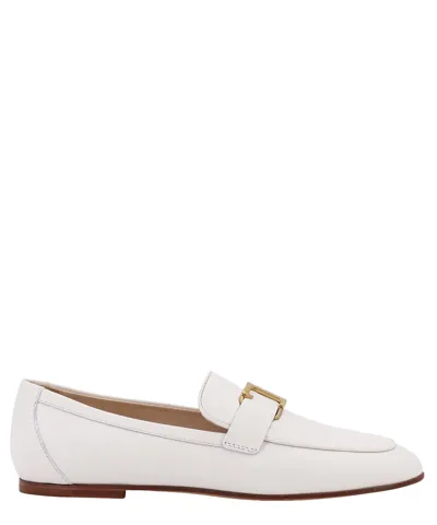 Tod's Loafers In White