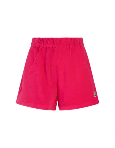 Moncler Shorts-xs Nd  Female In Pink