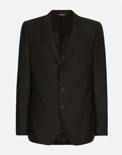 Dolce & Gabbana Wool And Silk Martini-fit Suit