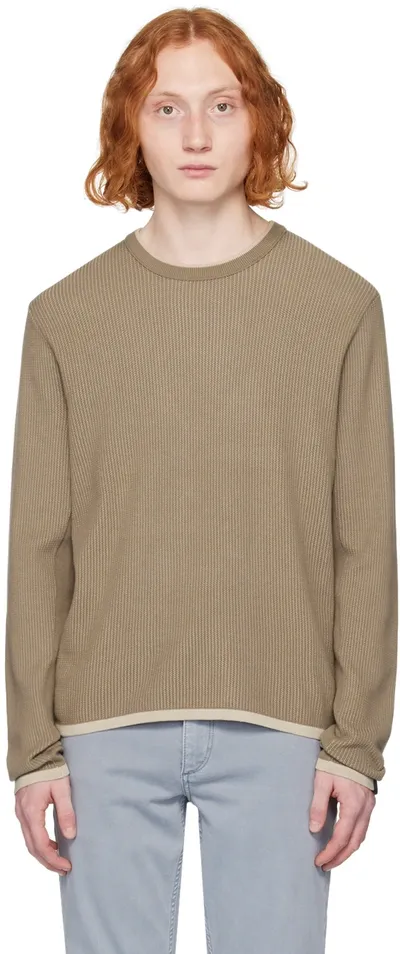 Rag & Bone Taupe Harvey Sweater