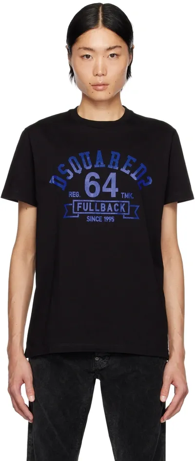 Dsquared2 Cotton T-shirt In Black