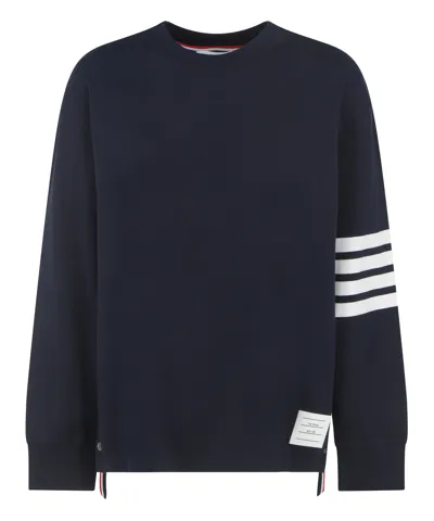 Thom Browne Sweatshirt In Navy