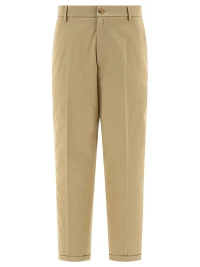 Kenzo Chino Trousers In Brown