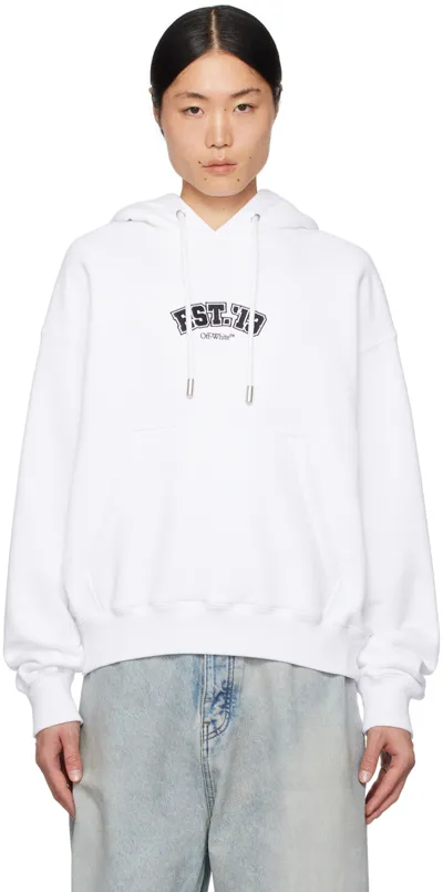 Off-white White Skate Hoodie