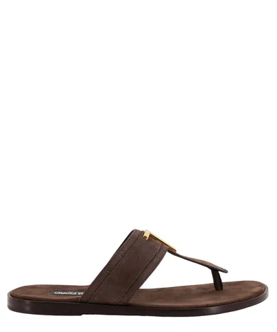 Tom Ford Sandals In Brown