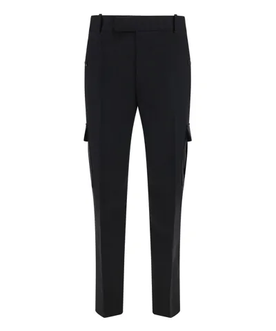 Alexander Mcqueen Trousers In Black