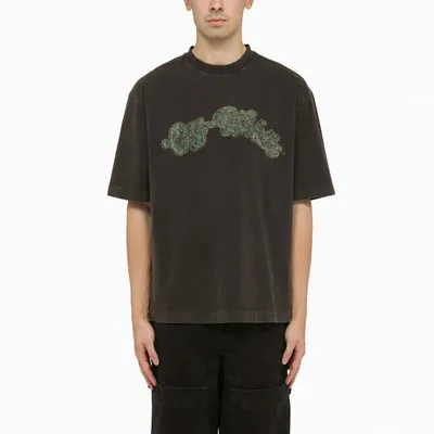 Off-white Bacchus Skate T-shirt In Black