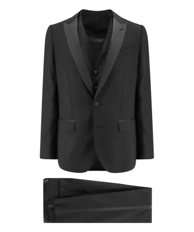 Dolce & Gabbana Tuxedo Suit In Black