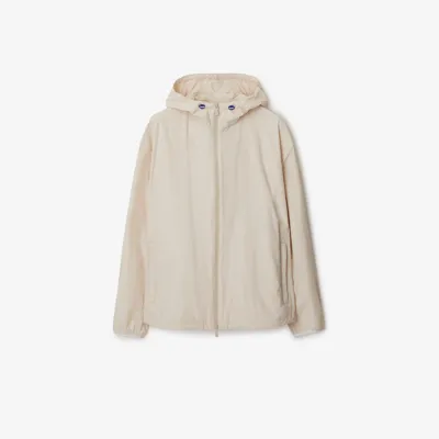 Burberry Nylon Jacket In Soap