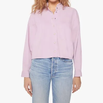 Xirena Hayes Shirt Soft Lilac In Purple