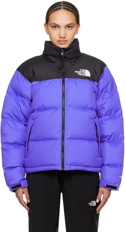 The North Face 1996 Nuptse Down Jacket In Lapis Blue