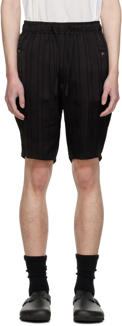 Needles Black String Cowboy Shorts