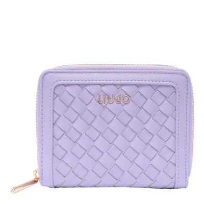 Liu •jo Logo Wallet In Glicine