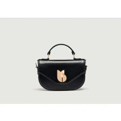 Ba&sh S Leather Sign Bag In Black