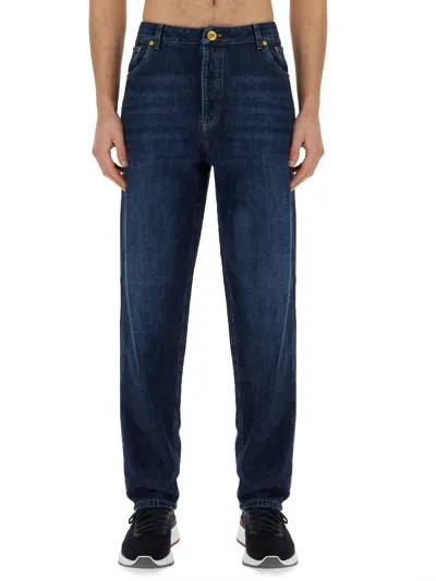 Brunello Cucinelli Dpp- Denim Pants In Blue